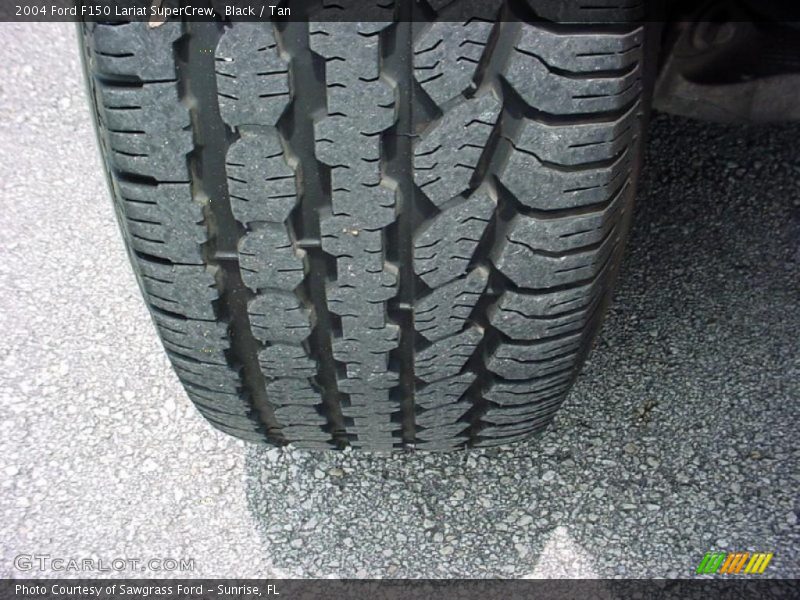 Black / Tan 2004 Ford F150 Lariat SuperCrew