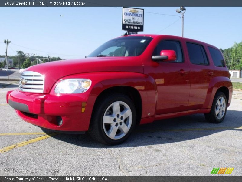 Victory Red / Ebony 2009 Chevrolet HHR LT