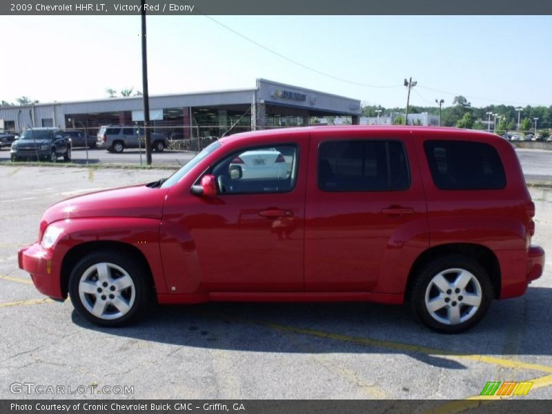 Victory Red / Ebony 2009 Chevrolet HHR LT