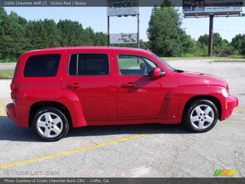 Victory Red / Ebony 2009 Chevrolet HHR LT