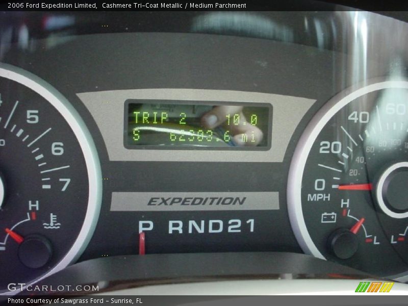 Cashmere Tri-Coat Metallic / Medium Parchment 2006 Ford Expedition Limited