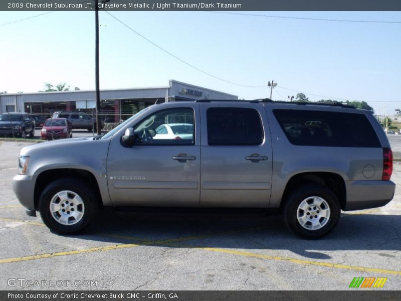 Greystone Metallic / Light Titanium/Dark Titanium 2009 Chevrolet Suburban LT
