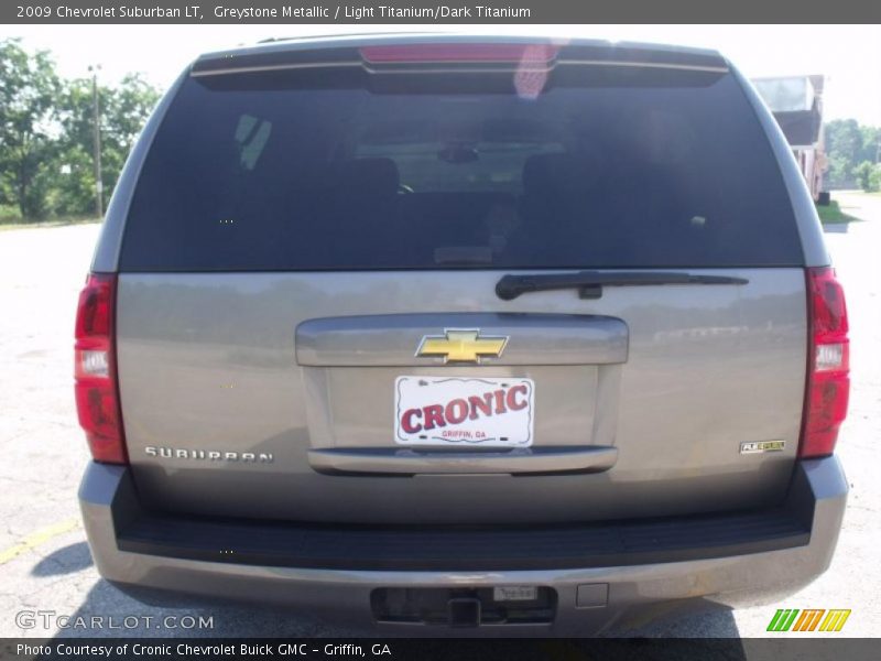 Greystone Metallic / Light Titanium/Dark Titanium 2009 Chevrolet Suburban LT