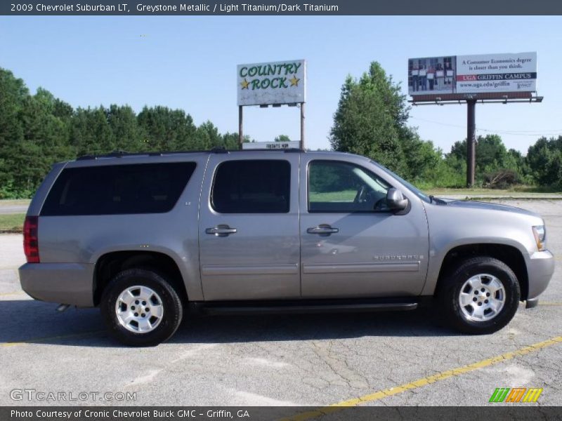 Greystone Metallic / Light Titanium/Dark Titanium 2009 Chevrolet Suburban LT