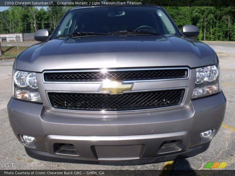 Greystone Metallic / Light Titanium/Dark Titanium 2009 Chevrolet Suburban LT