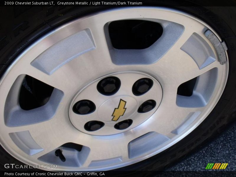 Greystone Metallic / Light Titanium/Dark Titanium 2009 Chevrolet Suburban LT