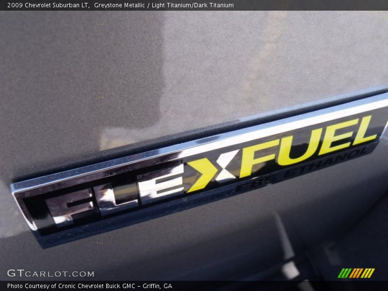 Greystone Metallic / Light Titanium/Dark Titanium 2009 Chevrolet Suburban LT