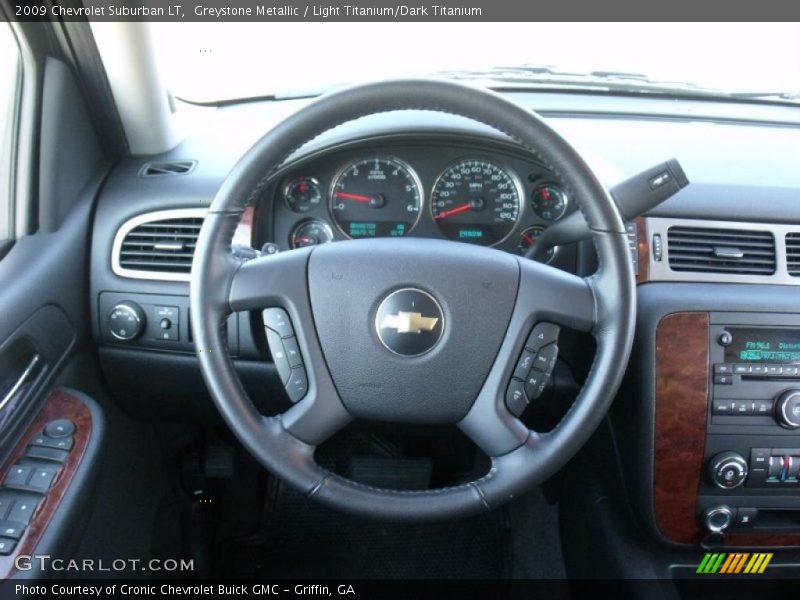 Greystone Metallic / Light Titanium/Dark Titanium 2009 Chevrolet Suburban LT