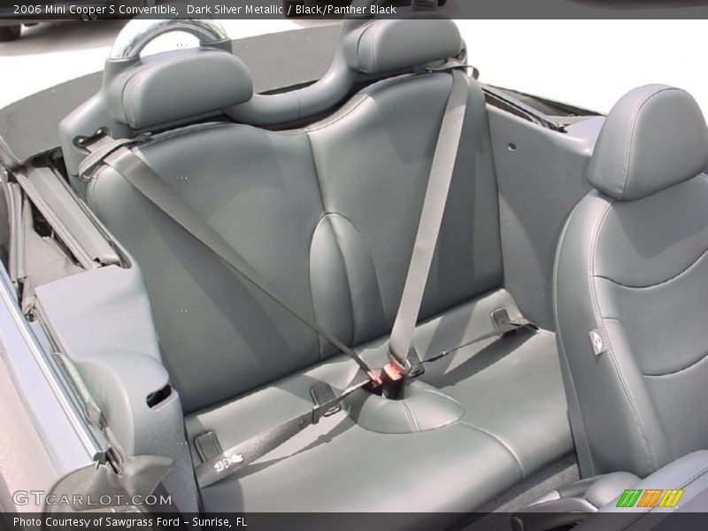 Dark Silver Metallic / Black/Panther Black 2006 Mini Cooper S Convertible