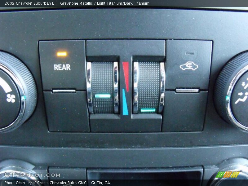 Greystone Metallic / Light Titanium/Dark Titanium 2009 Chevrolet Suburban LT