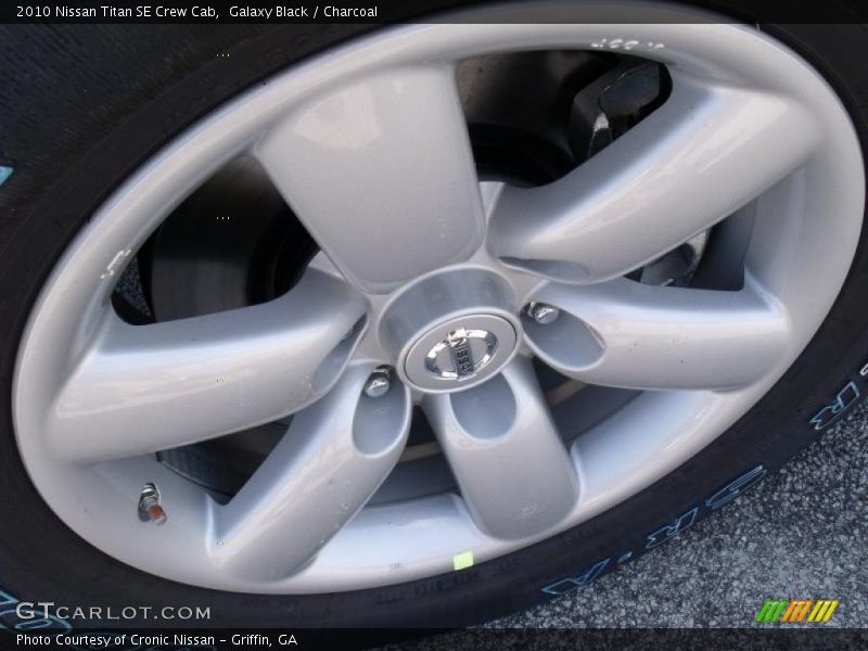 Galaxy Black / Charcoal 2010 Nissan Titan SE Crew Cab