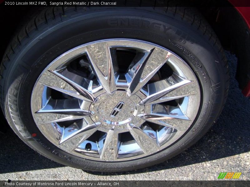 Sangria Red Metallic / Dark Charcoal 2010 Lincoln MKZ FWD