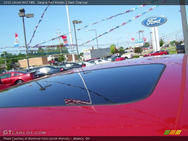 Sangria Red Metallic / Dark Charcoal 2010 Lincoln MKZ FWD