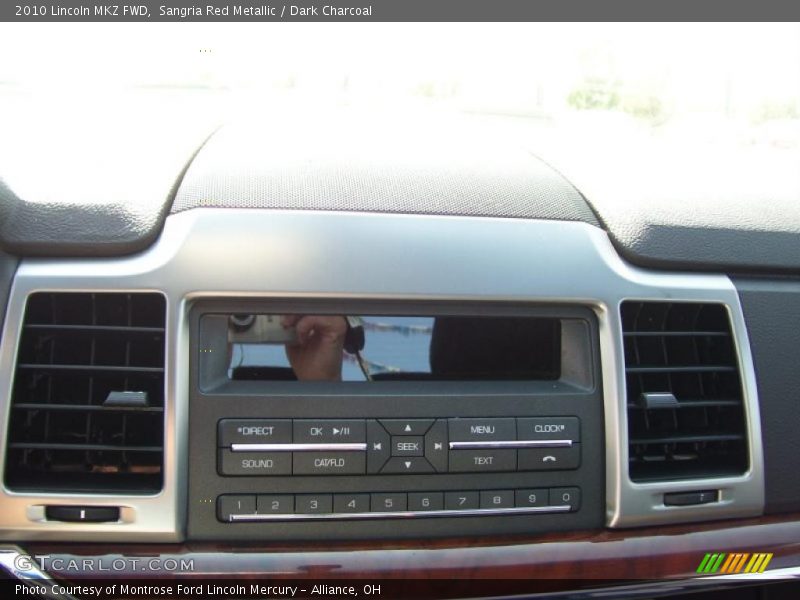 Sangria Red Metallic / Dark Charcoal 2010 Lincoln MKZ FWD