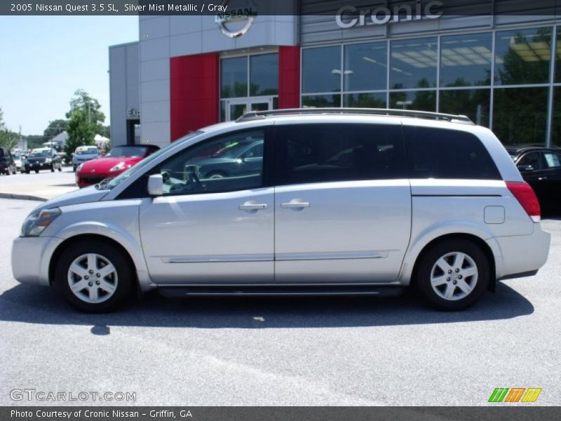 Silver Mist Metallic / Gray 2005 Nissan Quest 3.5 SL