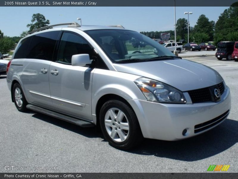 Silver Mist Metallic / Gray 2005 Nissan Quest 3.5 SL