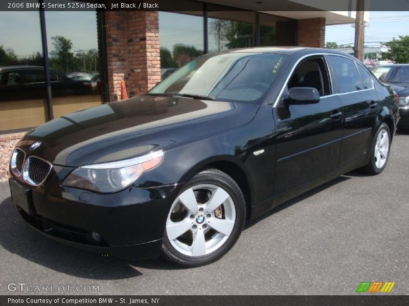 Jet Black / Black 2006 BMW 5 Series 525xi Sedan