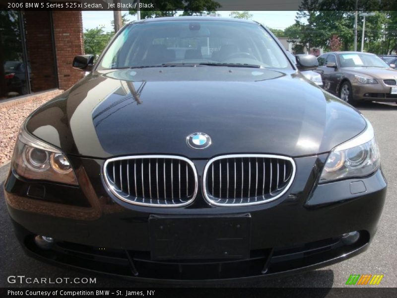 Jet Black / Black 2006 BMW 5 Series 525xi Sedan