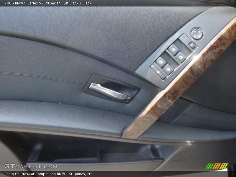 Jet Black / Black 2006 BMW 5 Series 525xi Sedan