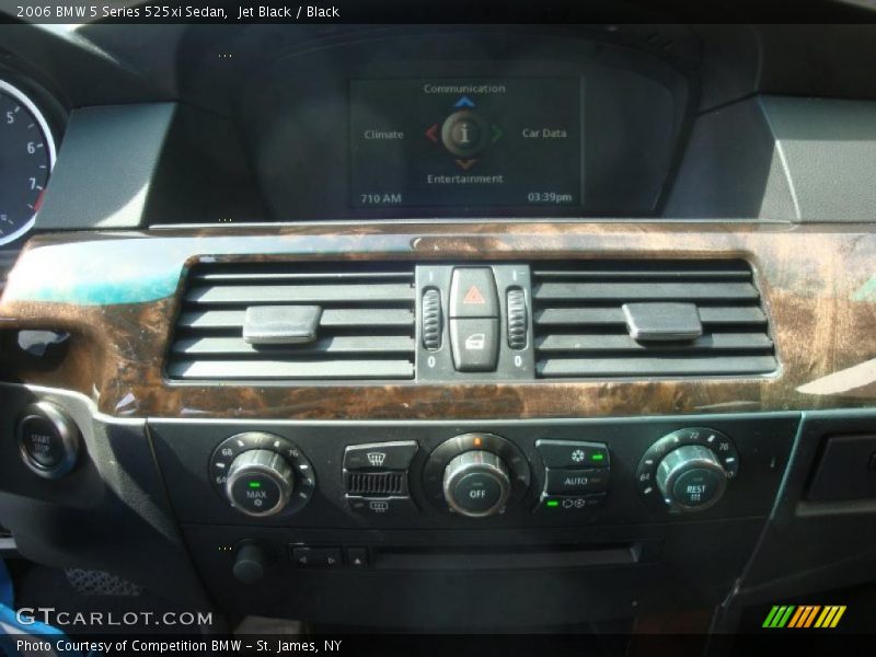 Jet Black / Black 2006 BMW 5 Series 525xi Sedan