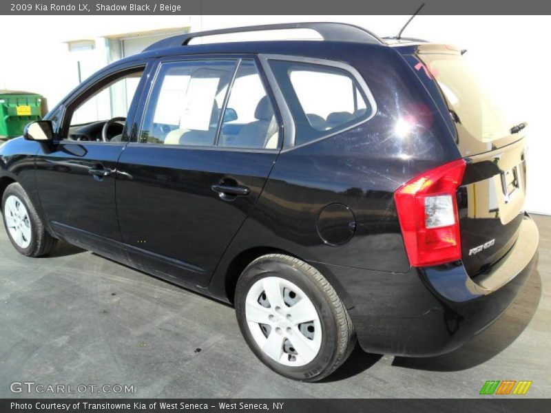 Shadow Black / Beige 2009 Kia Rondo LX
