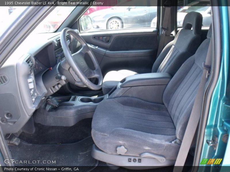 Bright Teal Metallic / Ebony 1995 Chevrolet Blazer LS 4x4