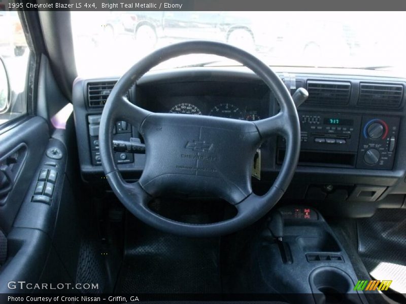 Bright Teal Metallic / Ebony 1995 Chevrolet Blazer LS 4x4
