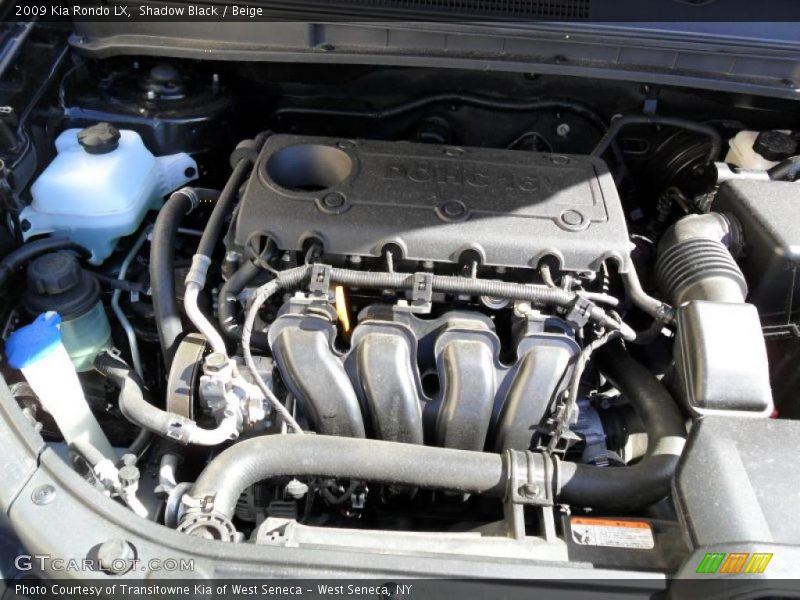 Shadow Black / Beige 2009 Kia Rondo LX