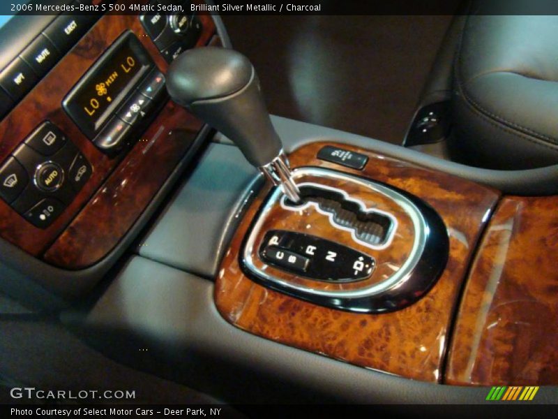 Brilliant Silver Metallic / Charcoal 2006 Mercedes-Benz S 500 4Matic Sedan