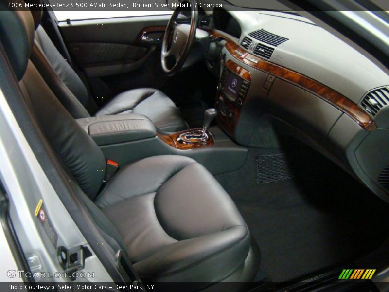 Brilliant Silver Metallic / Charcoal 2006 Mercedes-Benz S 500 4Matic Sedan