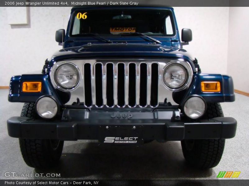 Midnight Blue Pearl / Dark Slate Gray 2006 Jeep Wrangler Unlimited 4x4