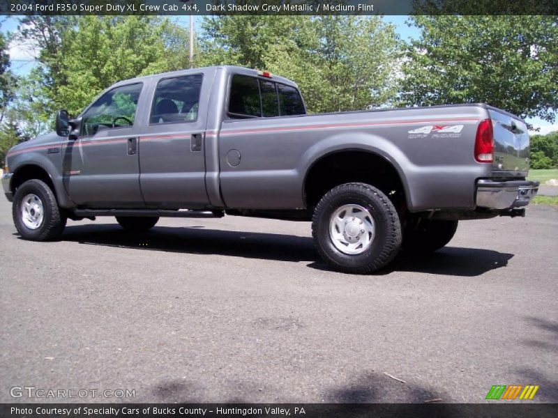 Dark Shadow Grey Metallic / Medium Flint 2004 Ford F350 Super Duty XL Crew Cab 4x4