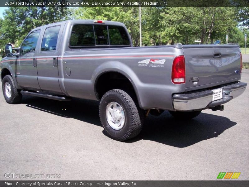 Dark Shadow Grey Metallic / Medium Flint 2004 Ford F350 Super Duty XL Crew Cab 4x4
