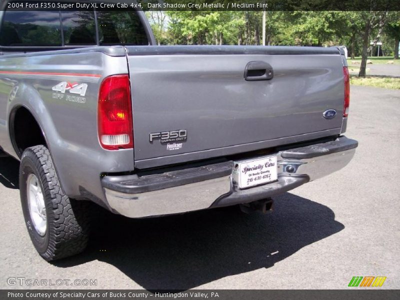 Dark Shadow Grey Metallic / Medium Flint 2004 Ford F350 Super Duty XL Crew Cab 4x4