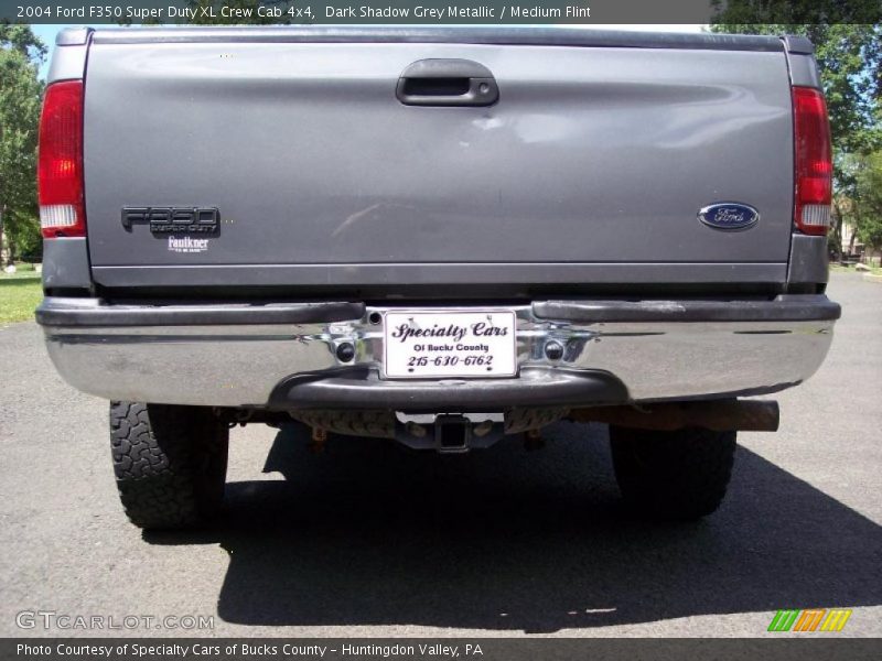 Dark Shadow Grey Metallic / Medium Flint 2004 Ford F350 Super Duty XL Crew Cab 4x4