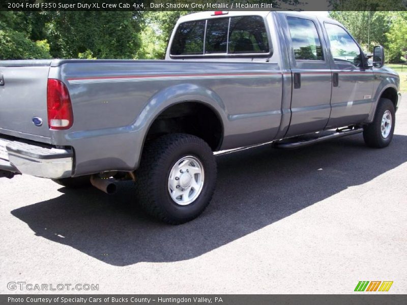 Dark Shadow Grey Metallic / Medium Flint 2004 Ford F350 Super Duty XL Crew Cab 4x4