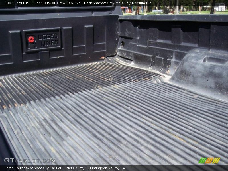 Dark Shadow Grey Metallic / Medium Flint 2004 Ford F350 Super Duty XL Crew Cab 4x4