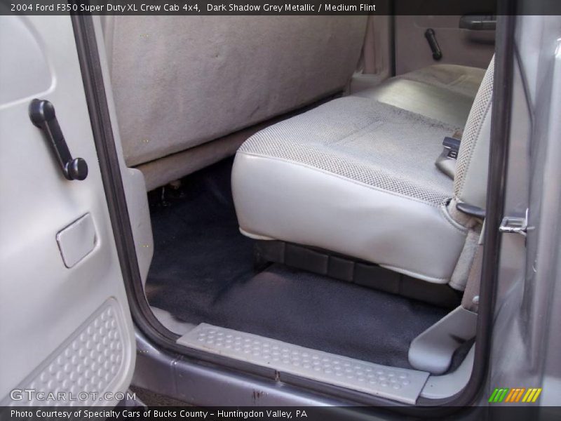 Dark Shadow Grey Metallic / Medium Flint 2004 Ford F350 Super Duty XL Crew Cab 4x4