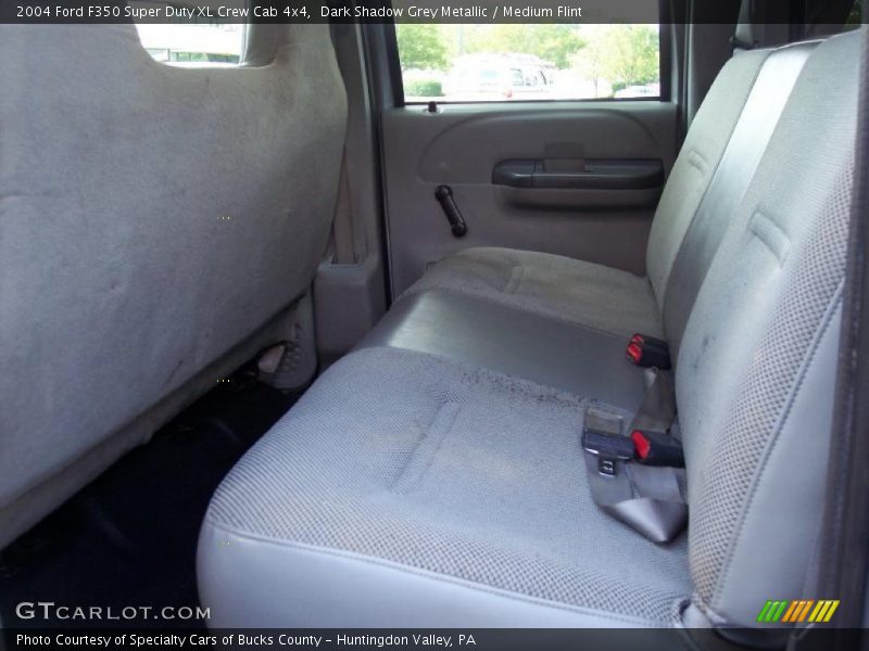 Dark Shadow Grey Metallic / Medium Flint 2004 Ford F350 Super Duty XL Crew Cab 4x4