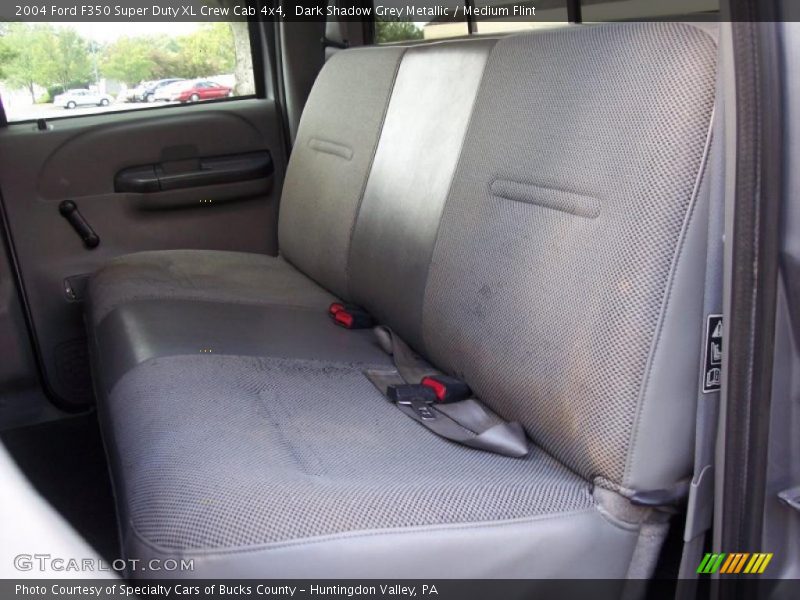 Dark Shadow Grey Metallic / Medium Flint 2004 Ford F350 Super Duty XL Crew Cab 4x4