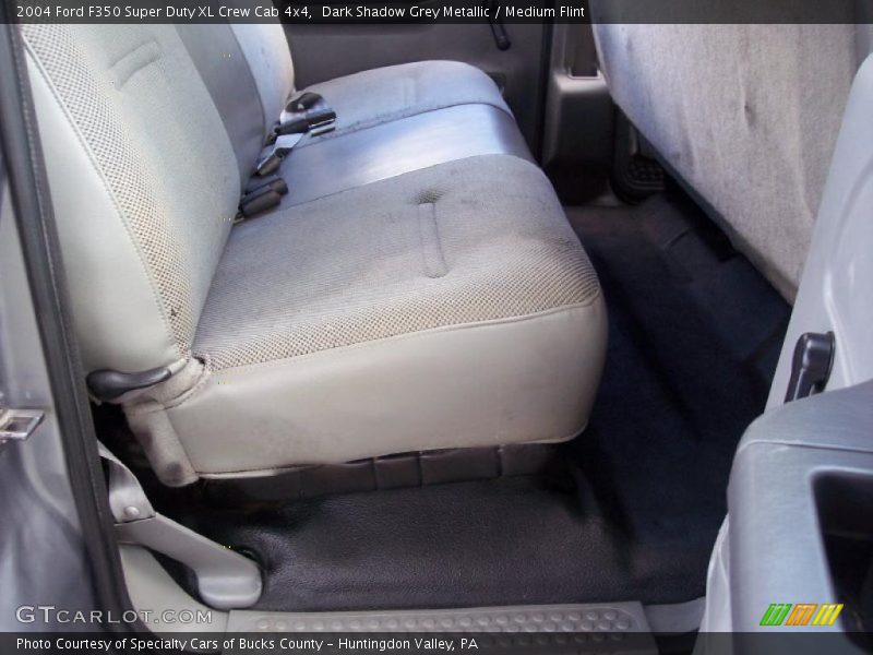 Dark Shadow Grey Metallic / Medium Flint 2004 Ford F350 Super Duty XL Crew Cab 4x4