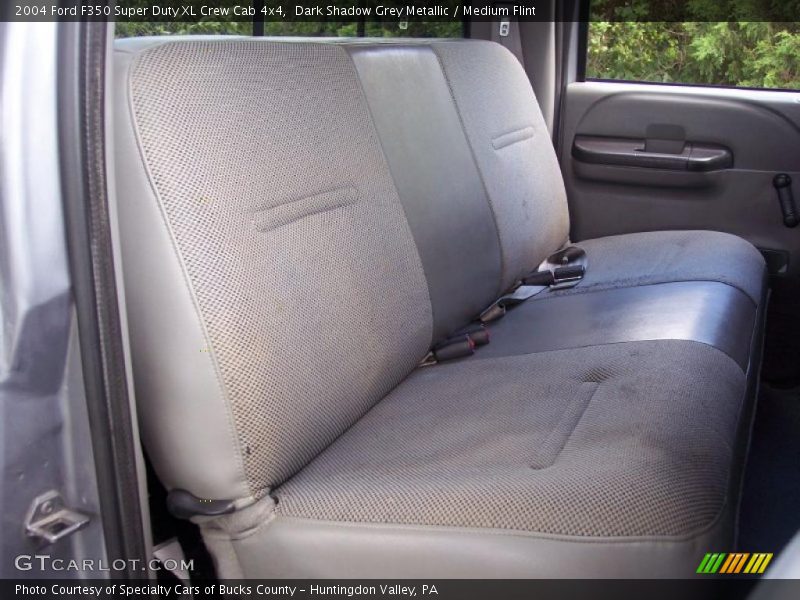 Dark Shadow Grey Metallic / Medium Flint 2004 Ford F350 Super Duty XL Crew Cab 4x4