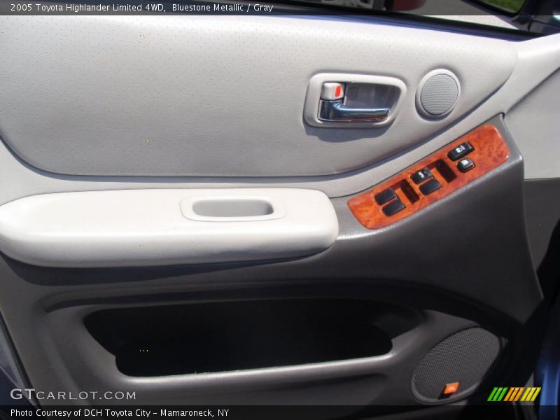 Bluestone Metallic / Gray 2005 Toyota Highlander Limited 4WD