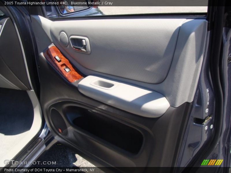 Bluestone Metallic / Gray 2005 Toyota Highlander Limited 4WD