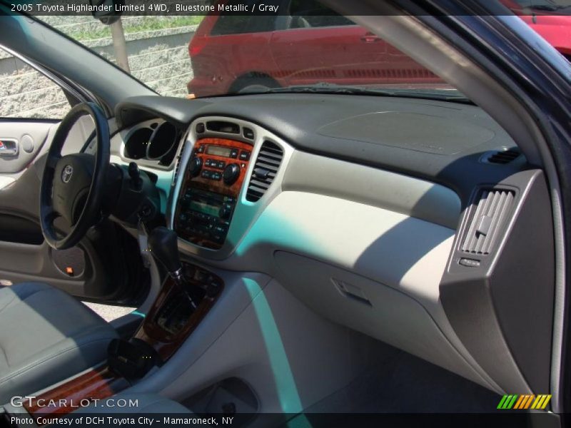 Bluestone Metallic / Gray 2005 Toyota Highlander Limited 4WD
