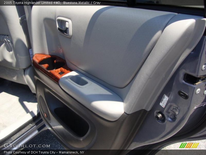 Bluestone Metallic / Gray 2005 Toyota Highlander Limited 4WD