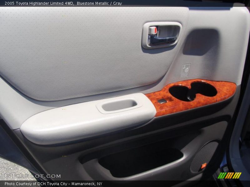 Bluestone Metallic / Gray 2005 Toyota Highlander Limited 4WD