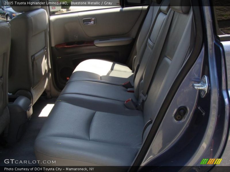 Bluestone Metallic / Gray 2005 Toyota Highlander Limited 4WD