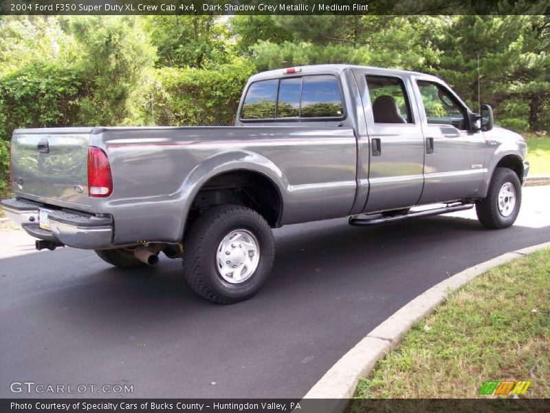 Dark Shadow Grey Metallic / Medium Flint 2004 Ford F350 Super Duty XL Crew Cab 4x4
