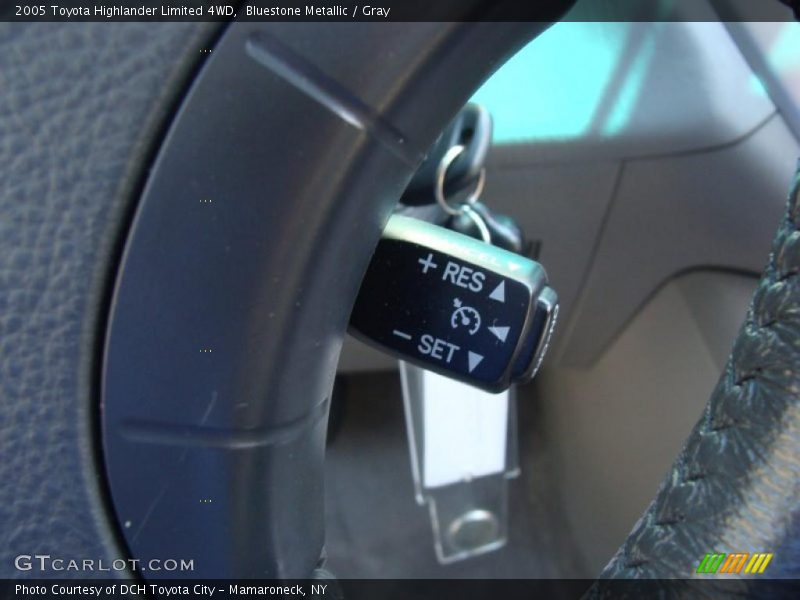 Bluestone Metallic / Gray 2005 Toyota Highlander Limited 4WD